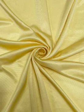 1 3/4 YD Polyester Tricot Knit - Bright Yellow