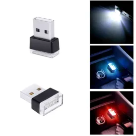 1 Piece Car USB LED Atmosphere Lights Decorative Lamp