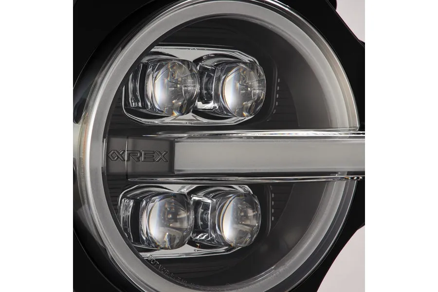 2021  Ford Bronco AlphaRex NOVA-Series LED Projector Headlights - Black