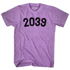 2039 Year Celebration Adult Tri-Blend T-shirt