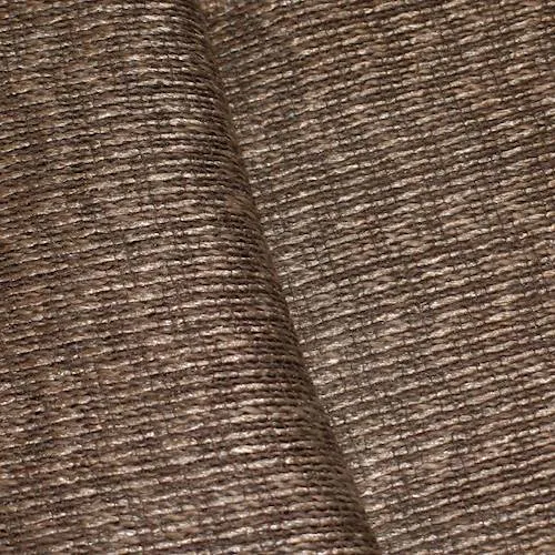 3 1/8 YD PC - Brown/Gray Semi-Opaque Textured Woven Drapery Fabric