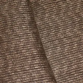 3 1/8 YD PC - Brown/Gray Semi-Opaque Textured Woven Drapery Fabric