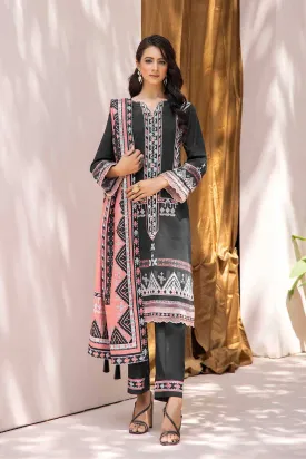 3 Pcs Unstitched Khaddar Suit KKH-2197