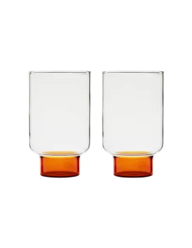 Aita Amber Base Tall Glasses