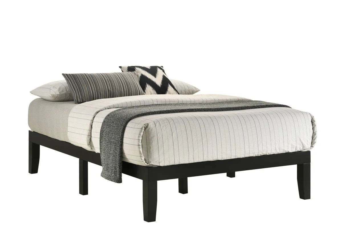 Amira Full Platform Bed - Black