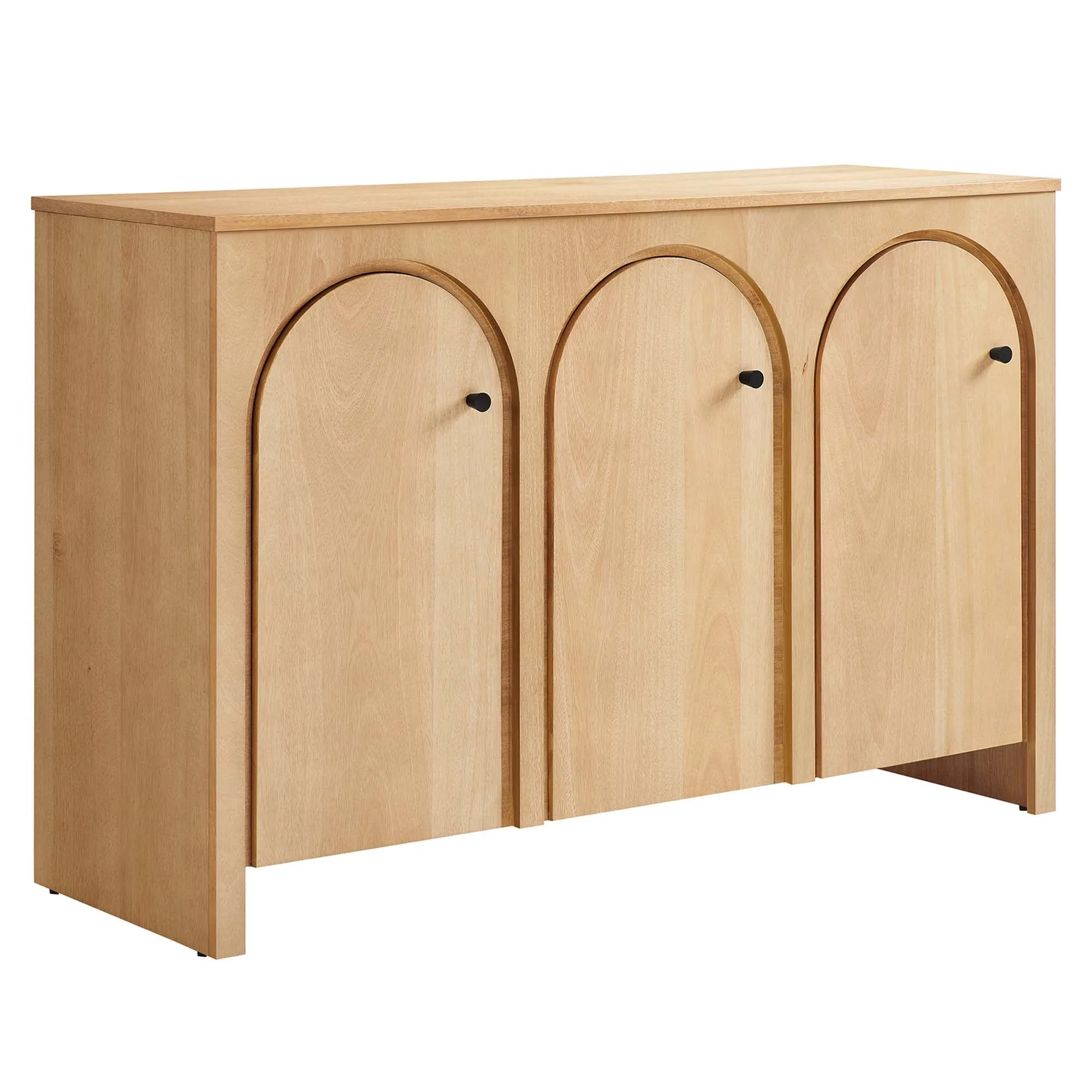 Appia 3-Door Arched Door Sideboard Storage Cabinet by Modway