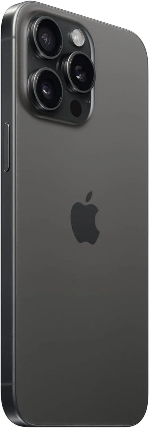 Apple iPhone 15 Pro Max 5G - 1TB, Black Titanium, Unlocked