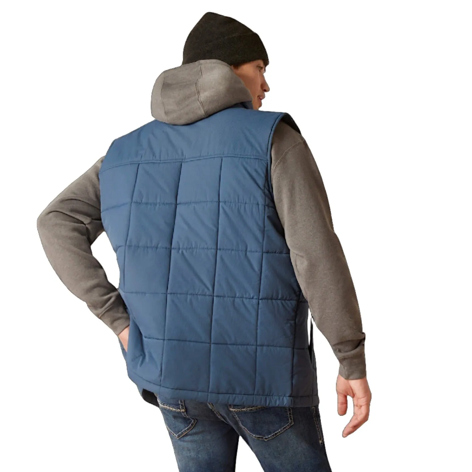 Ariat Mens Crius Insulated Vest Steely