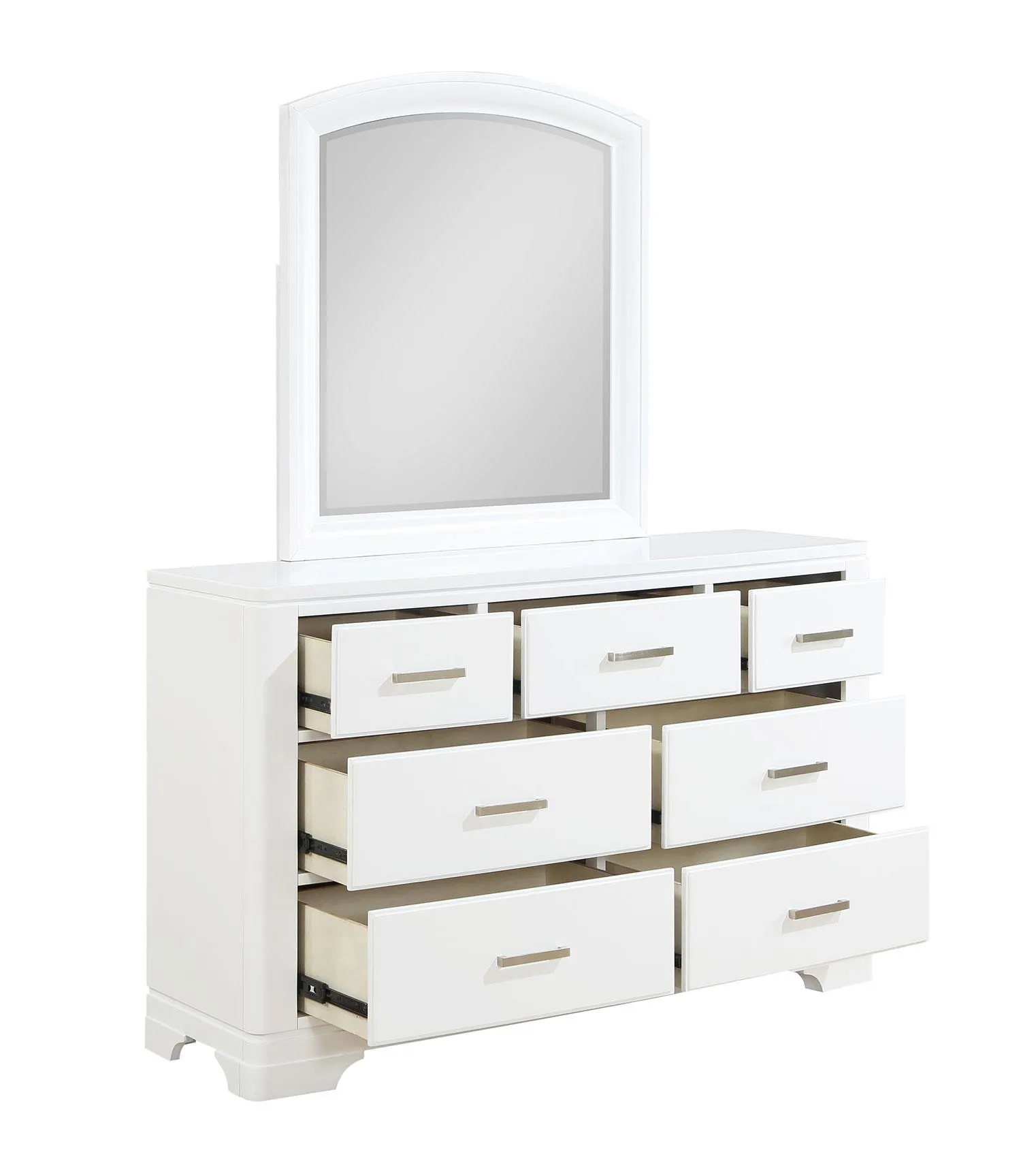 Arista 6-Piece Twin Storage Bedroom Package - White