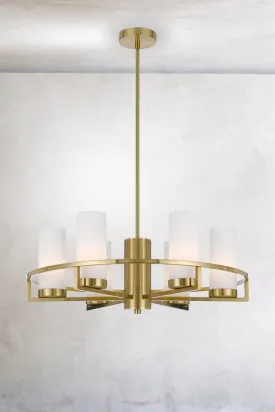 Austin Glass Chandelier