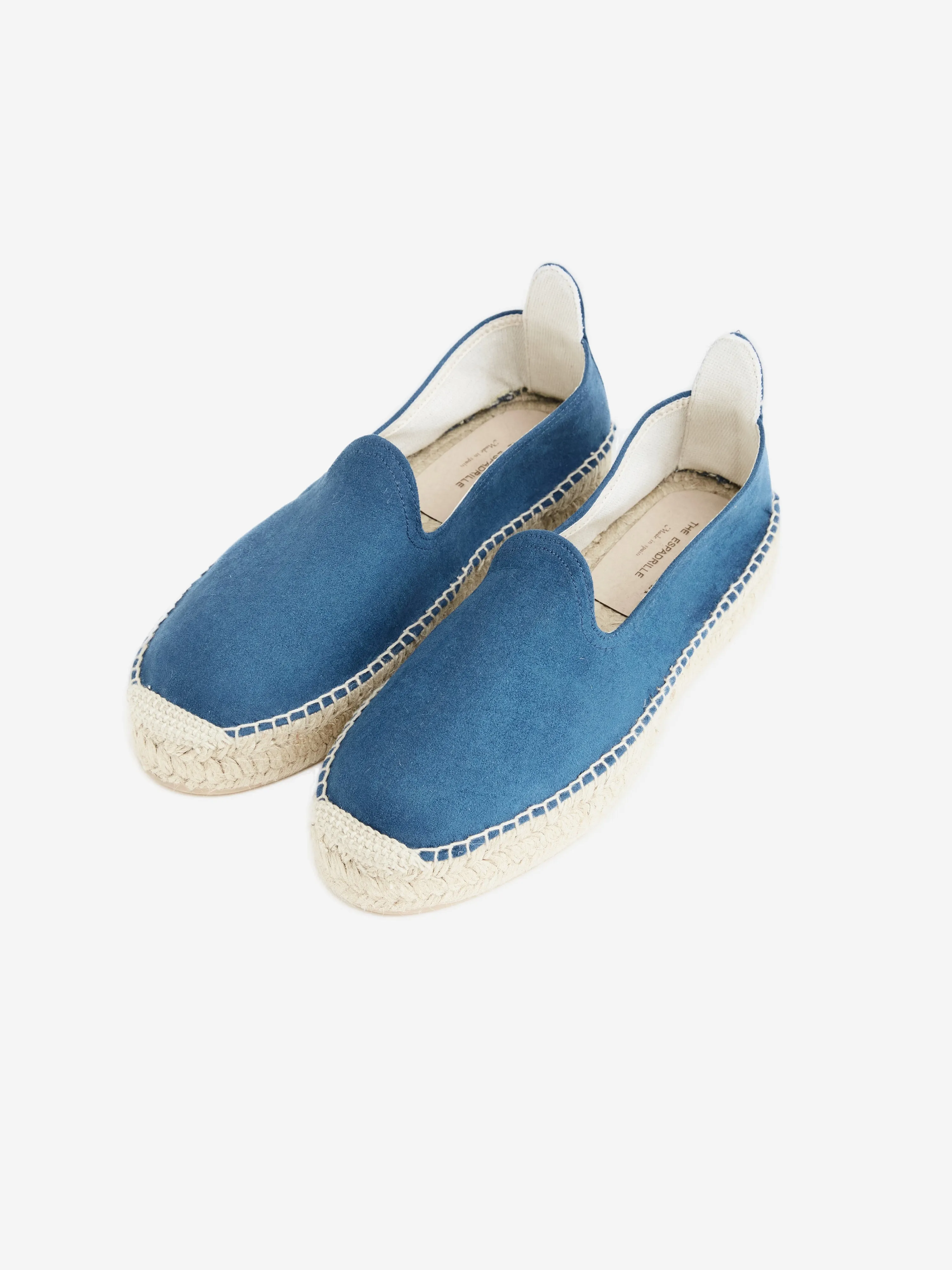 Azure Suede Espadrilles