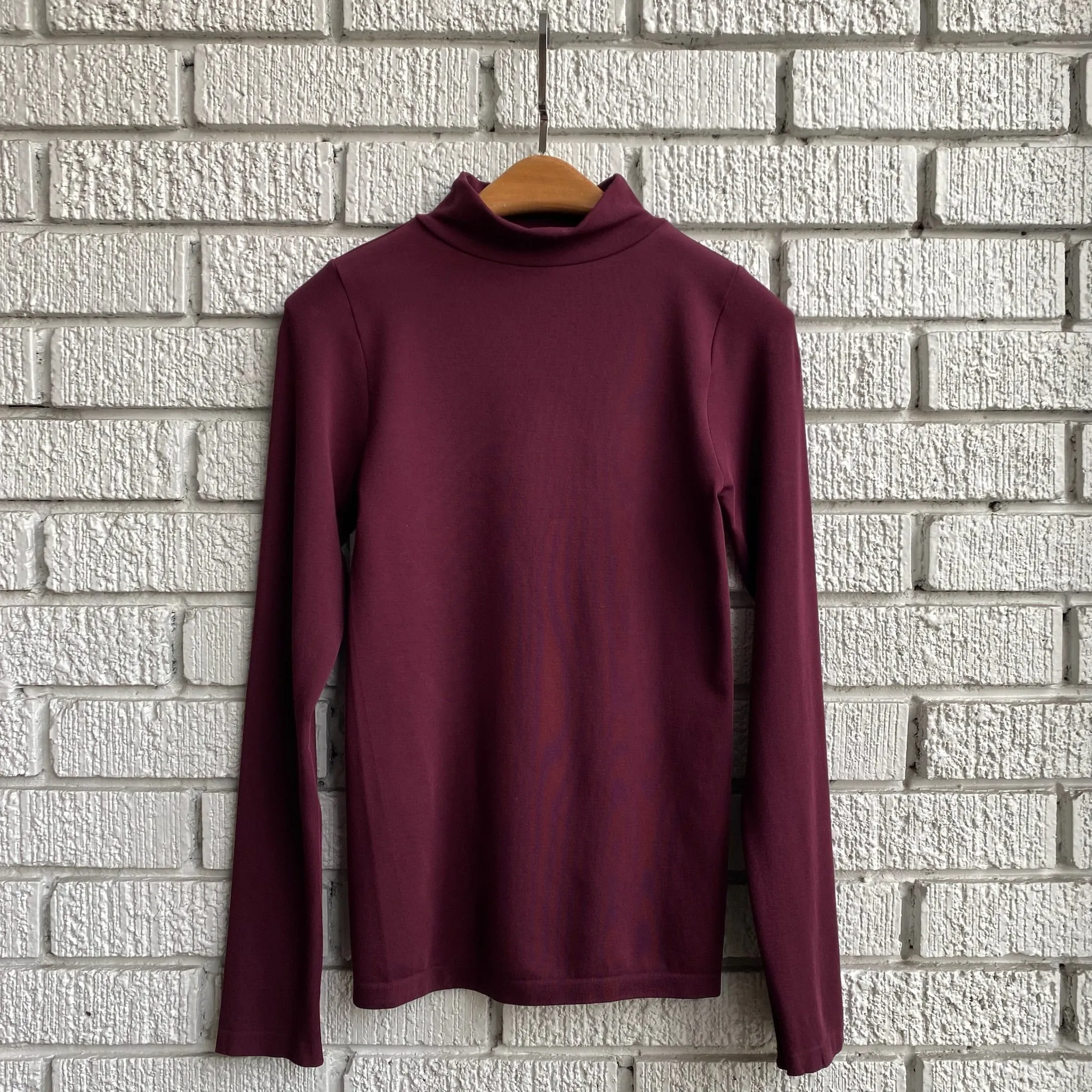 Bamboo Mock Neck Top