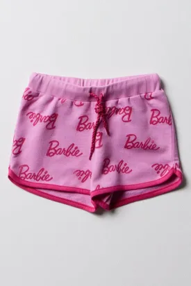 Barbie Knit Shorts Pink