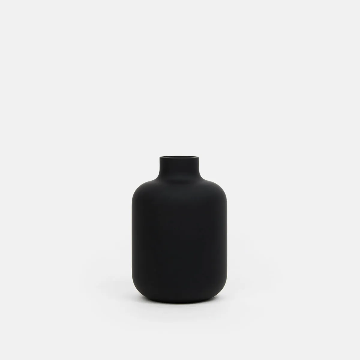 Black Glass Bottle