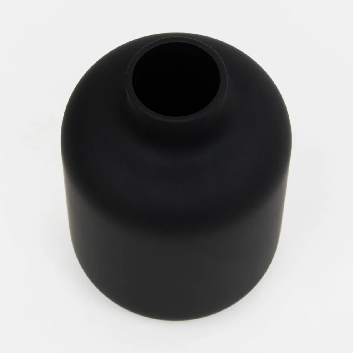 Black Glass Bottle