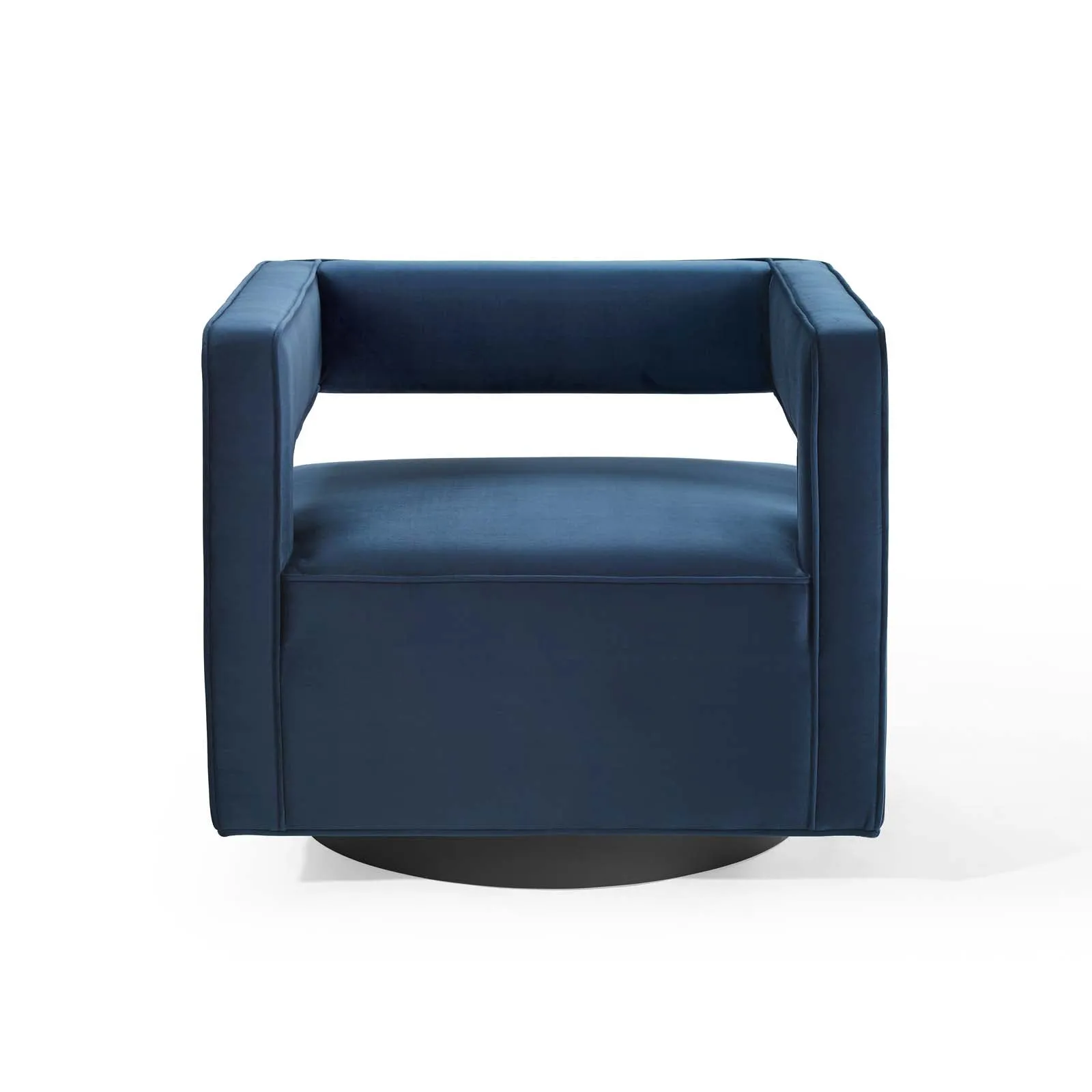 Booth Performance Velvet Swivel Armchair by Modway