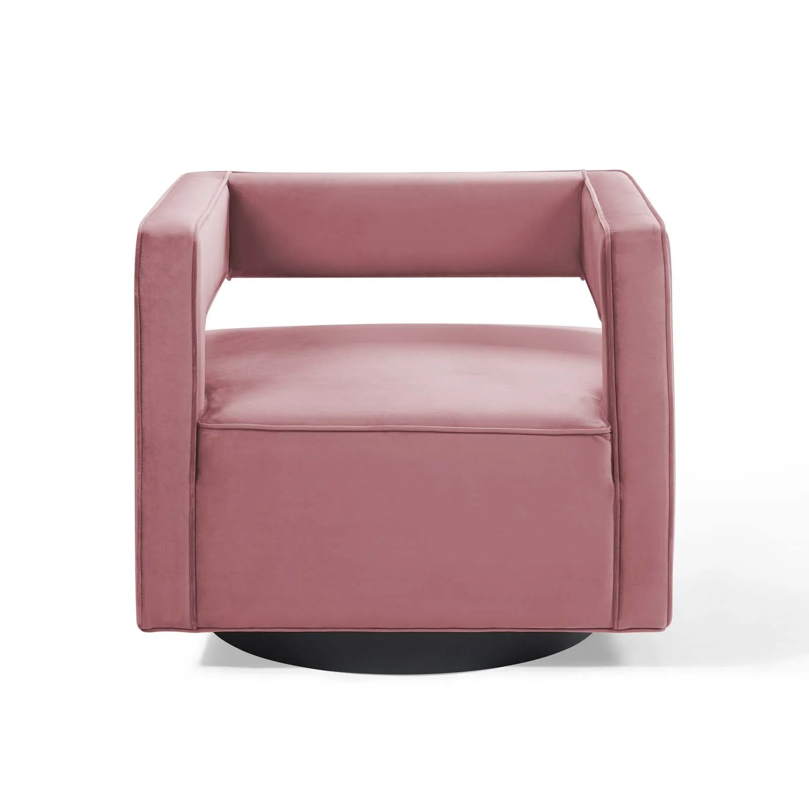 Booth Performance Velvet Swivel Armchair by Modway