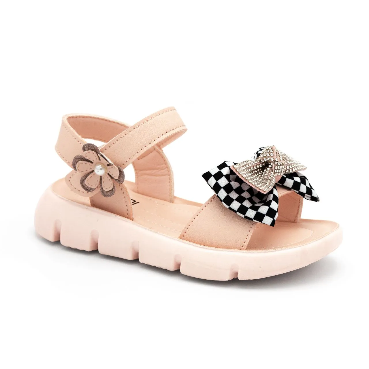 Box bow sandal