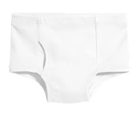 Boys Organic Cotton Brief | White