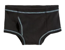 Boys Soft-Cotton Briefs | Black