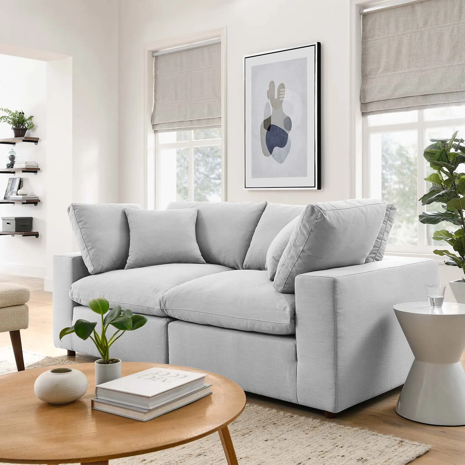 Commix Loveseat Sectional by Modway