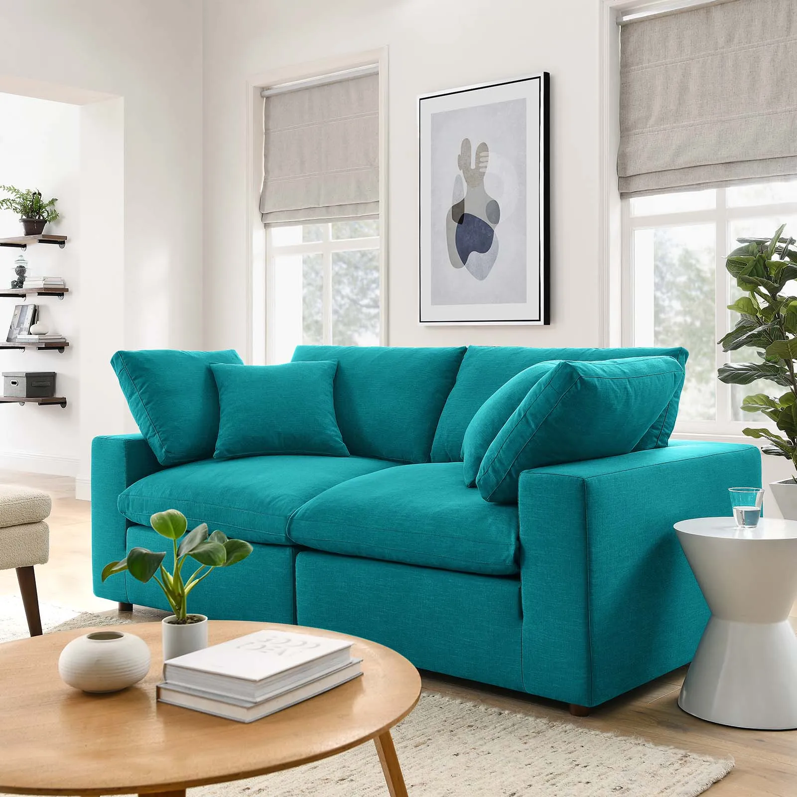 Commix Loveseat Sectional by Modway