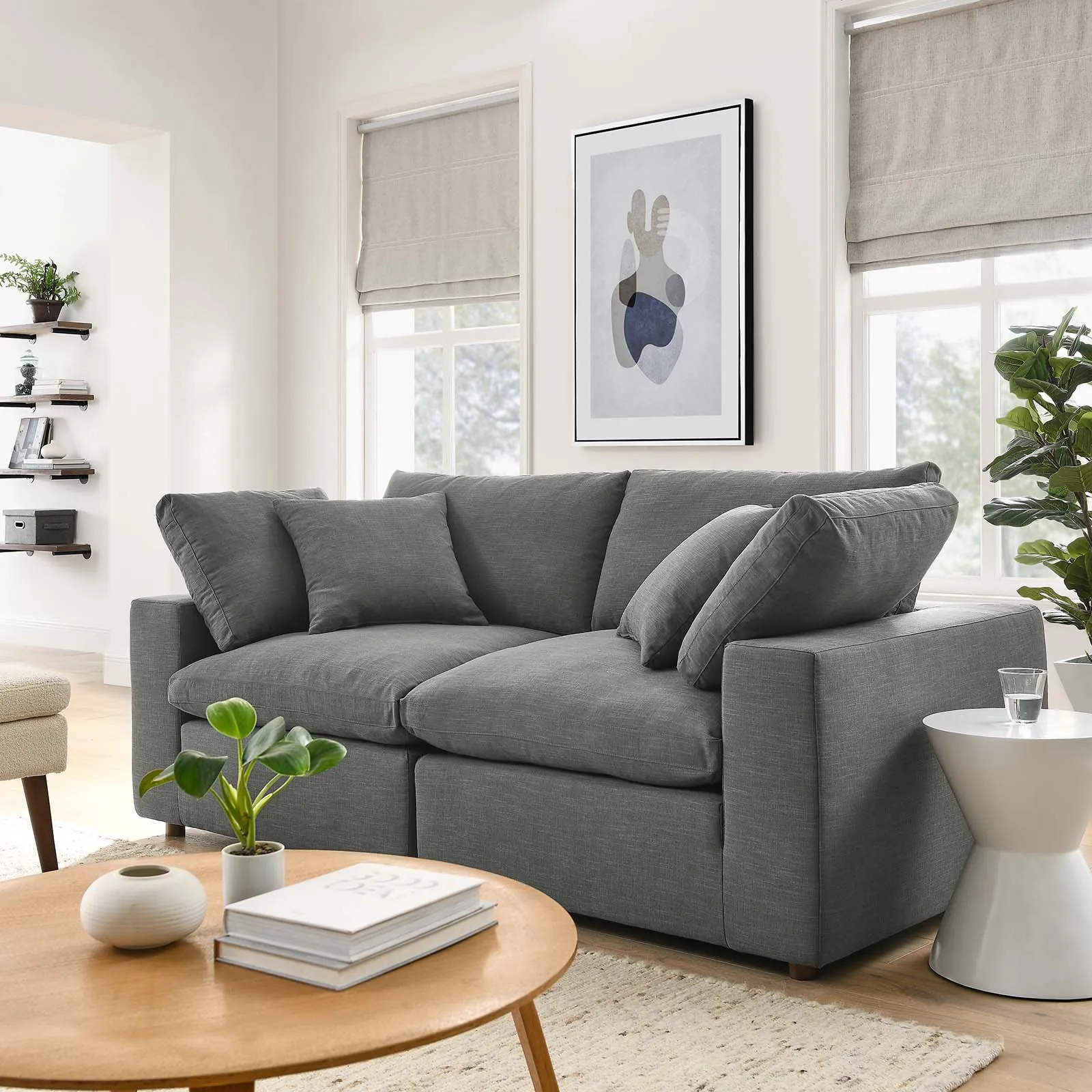 Commix Loveseat Sectional by Modway