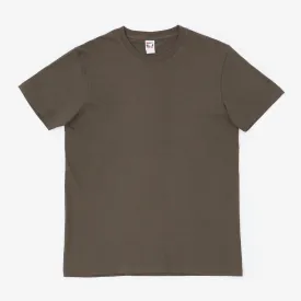 Cotton T-Shirt - Brown