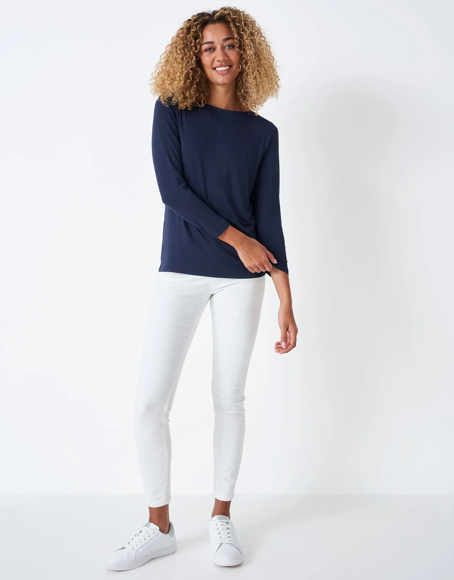 Crew Clothing Jemma Boat Neck Top