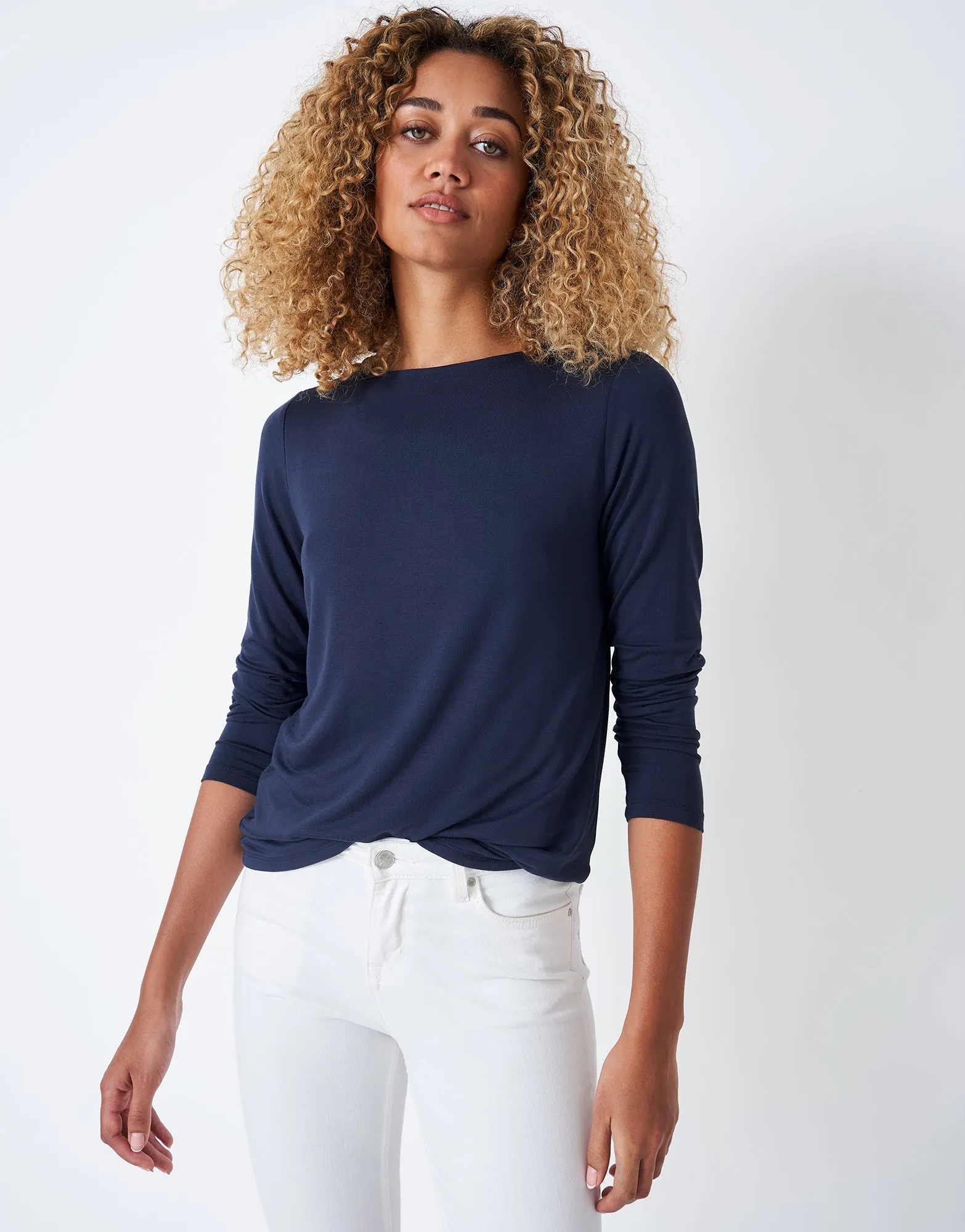 Crew Clothing Jemma Boat Neck Top