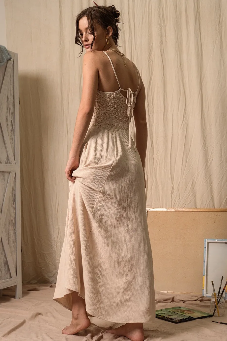 Dreamy Driftwood Maxi Dress