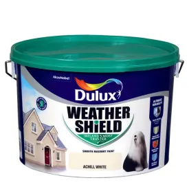 Dulux Weathershield Achill White 10L