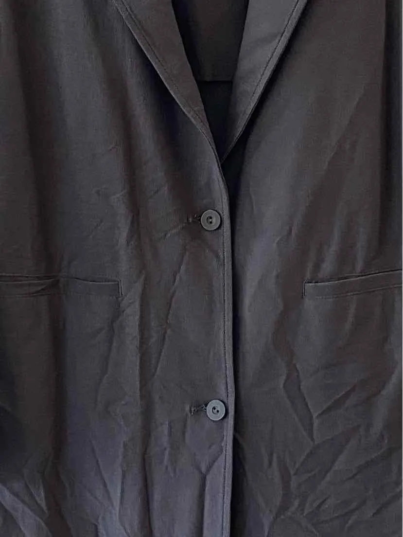 Eileen Fisher Dark Gray Size S Jacket