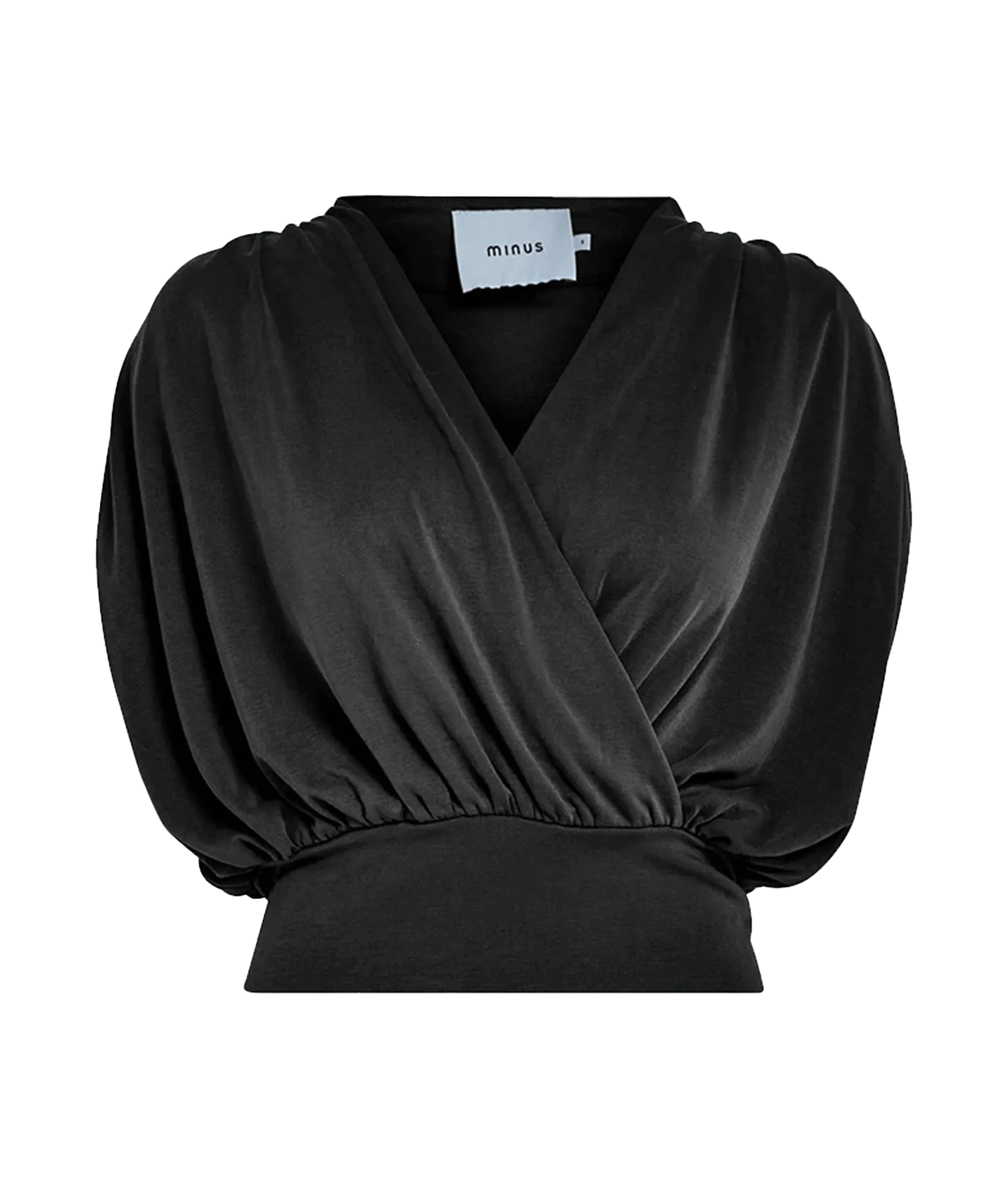 Elvie Wrap Top - Black