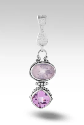 Faithful Friend Pendant™ in Cloud Pink Rose Quartz