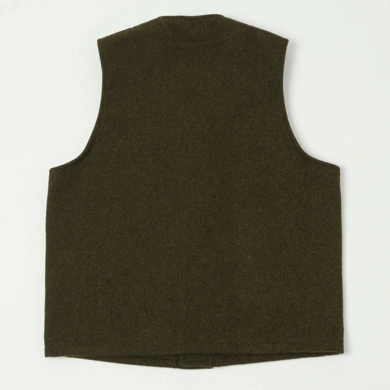 Premium Filson Mackinaw Forest Green Wool Vest