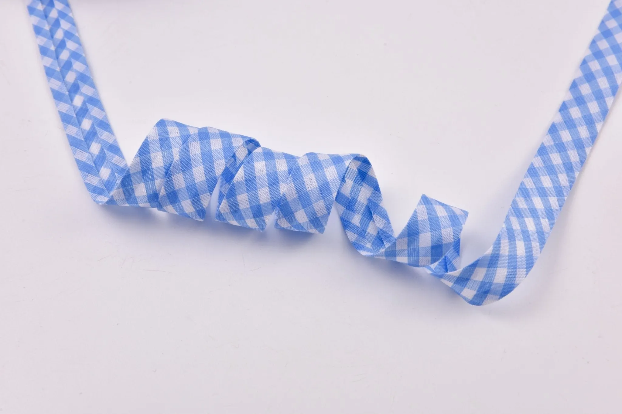 Gingham Checks Ribbon Bias Tape