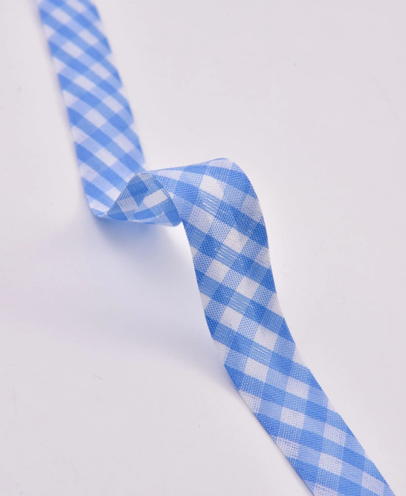 Gingham Checks Ribbon Bias Tape