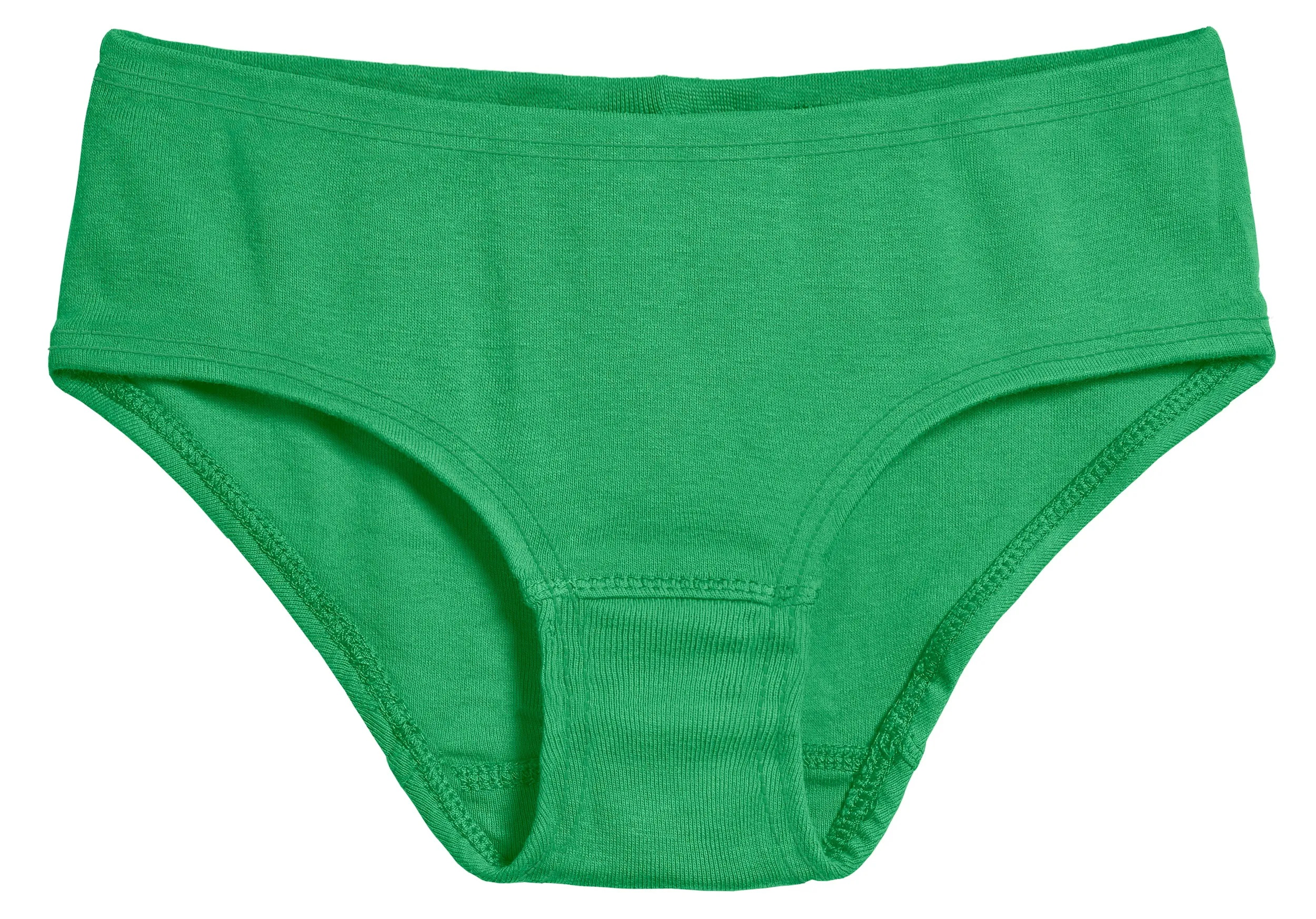 Girls Organic Cotton Brief | Elf Green