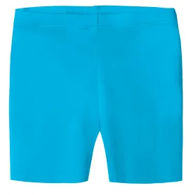 Girls Soft 100% Cotton Bike Shorts | Turquoise