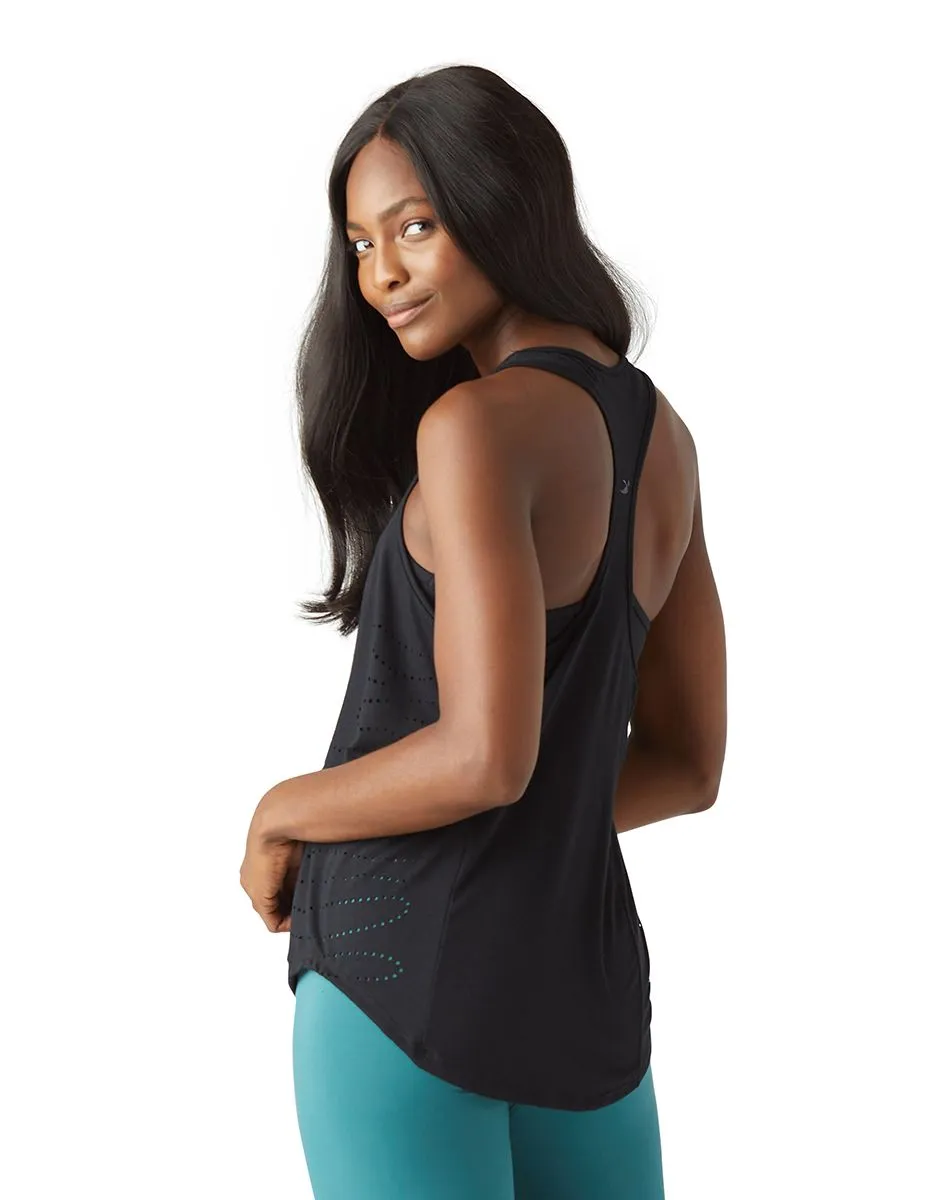 Glyder Women's Fierce Racerback Tank Top - Black