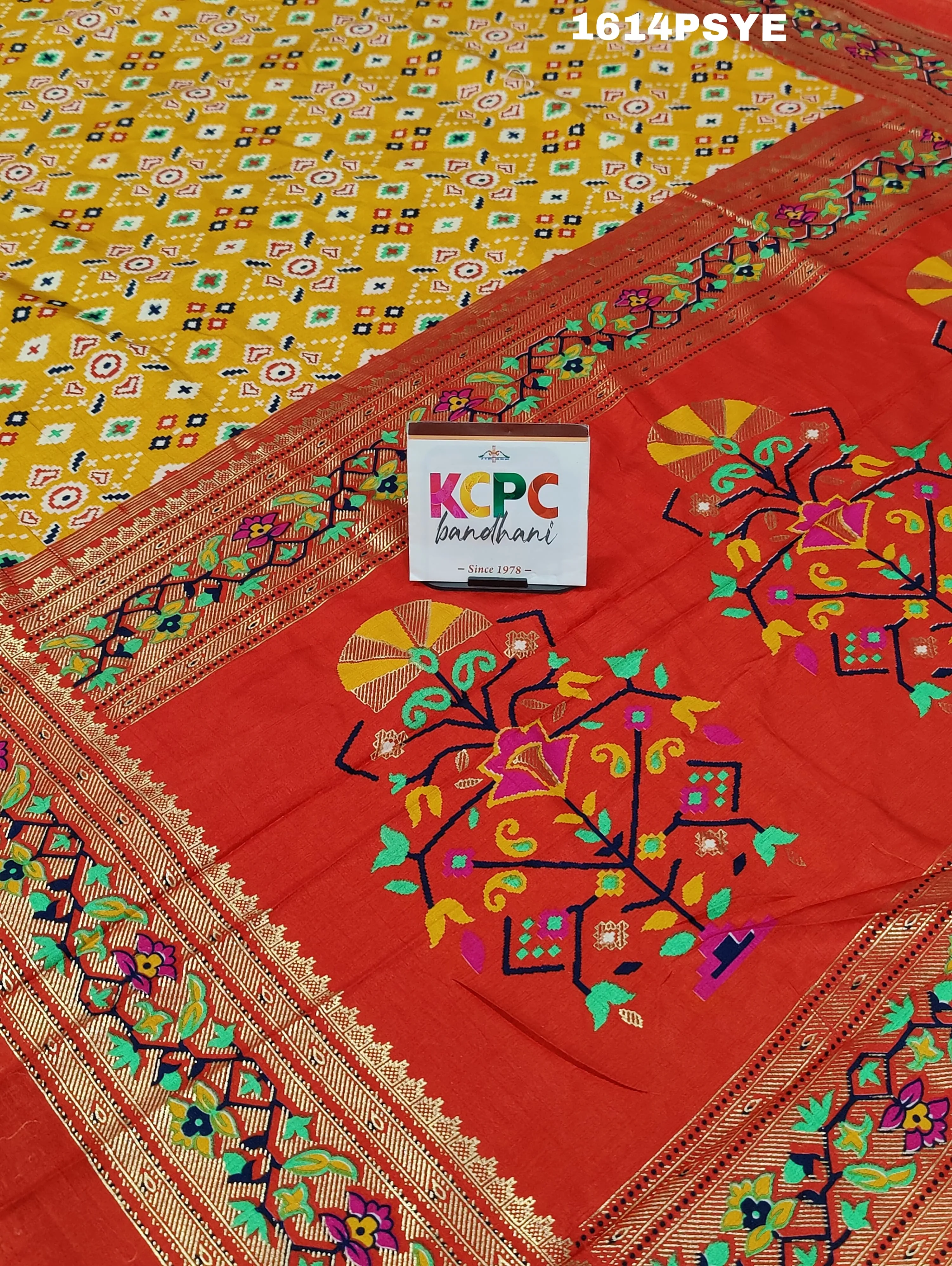 KcPc New Arrival Pashmina Cotton silk Printed Saree With Blouse SWA