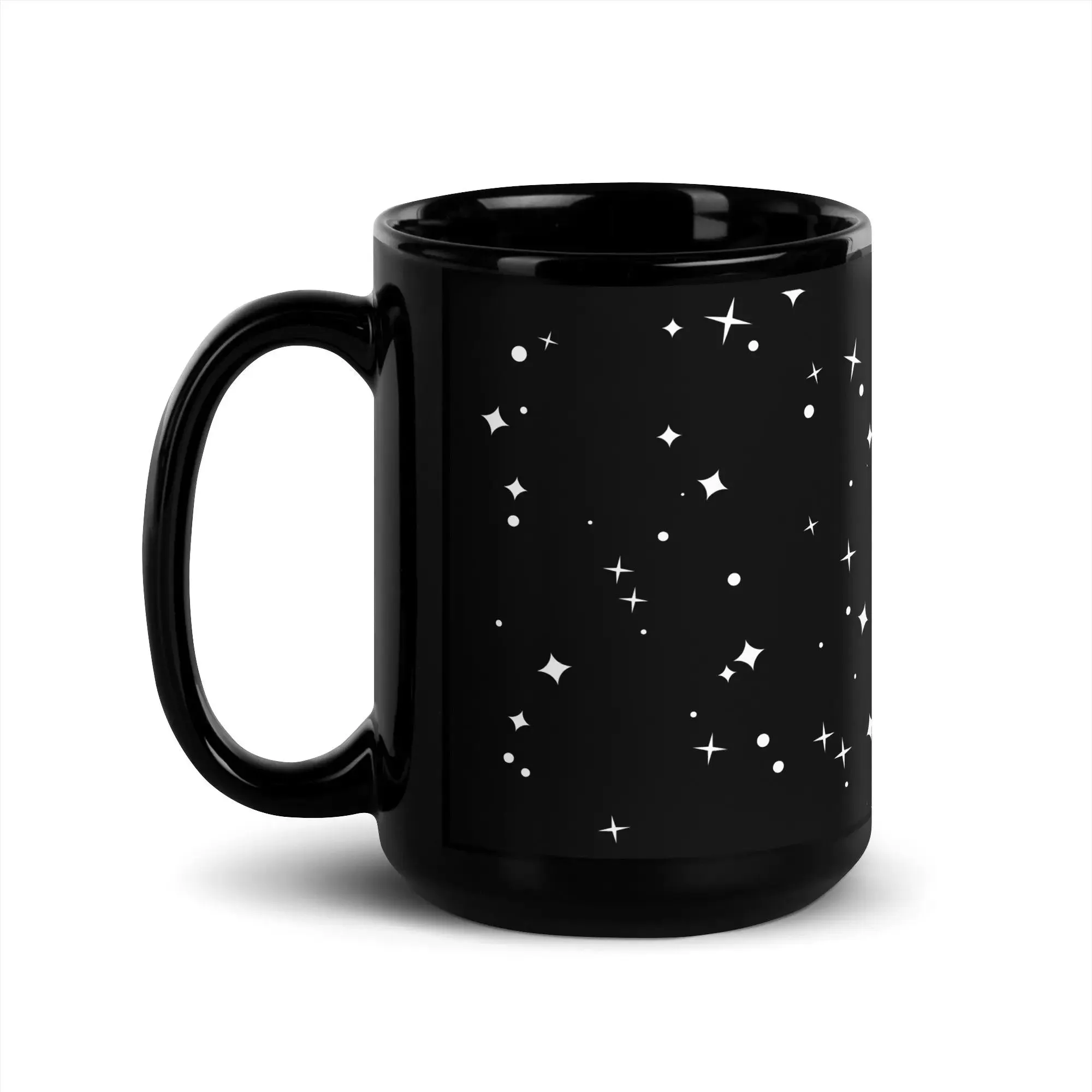 KHANNN!!! Black Glossy Mug