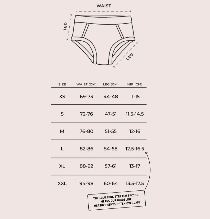 Lulu Funk Womens Brief - Over the Rainbow