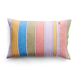 Majorca Stripe Woven Linen Pillowcases 2P Std Set