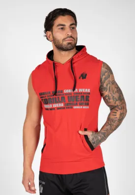 Melbourne S/L Hooded T-shirt - Red