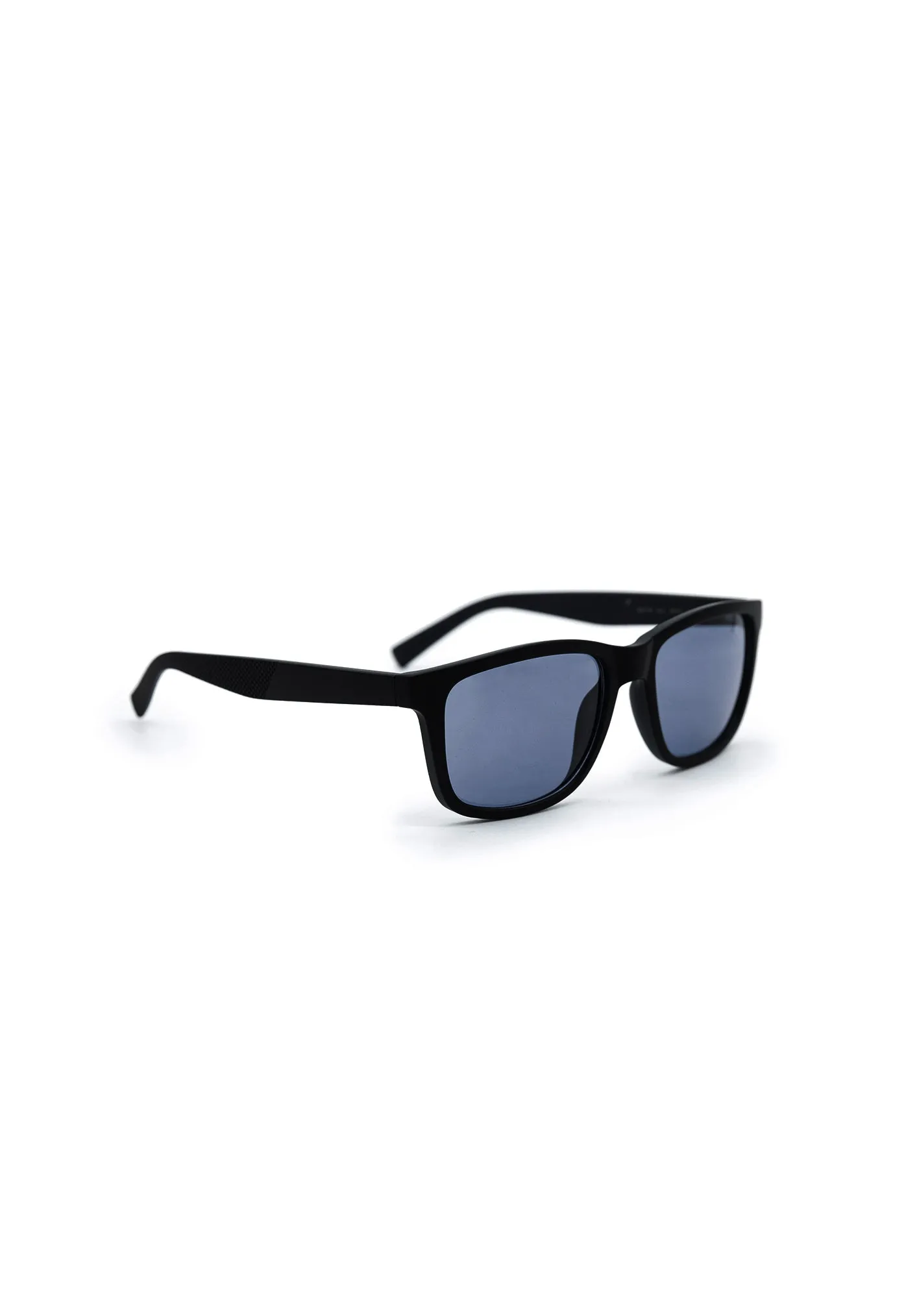 Men's Classic Rectangular Sunglasses in Black - B0015S