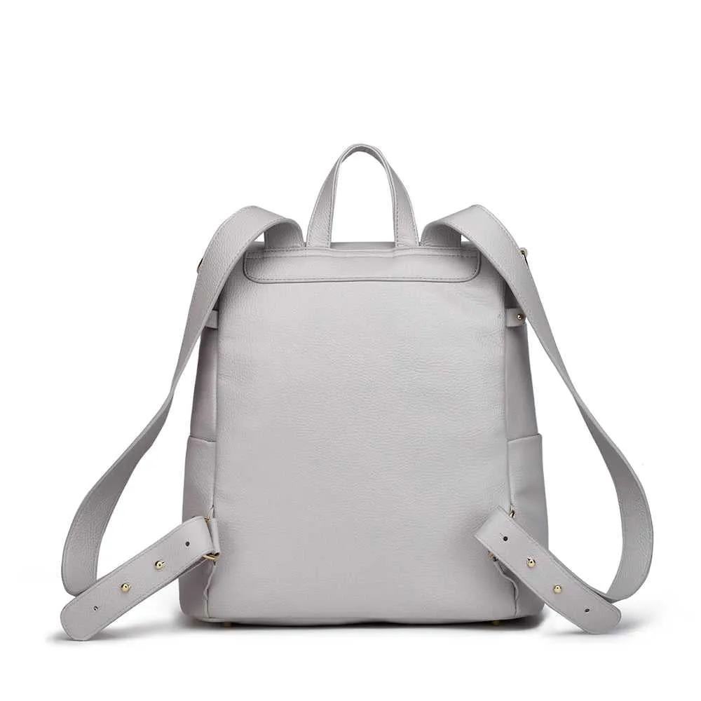 Monaco Diaper Bag | Stone Grey