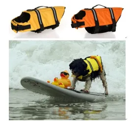 Multi-size Pet Aquatic Reflective Preserver Float Vest Dog Saver Life Jacket New