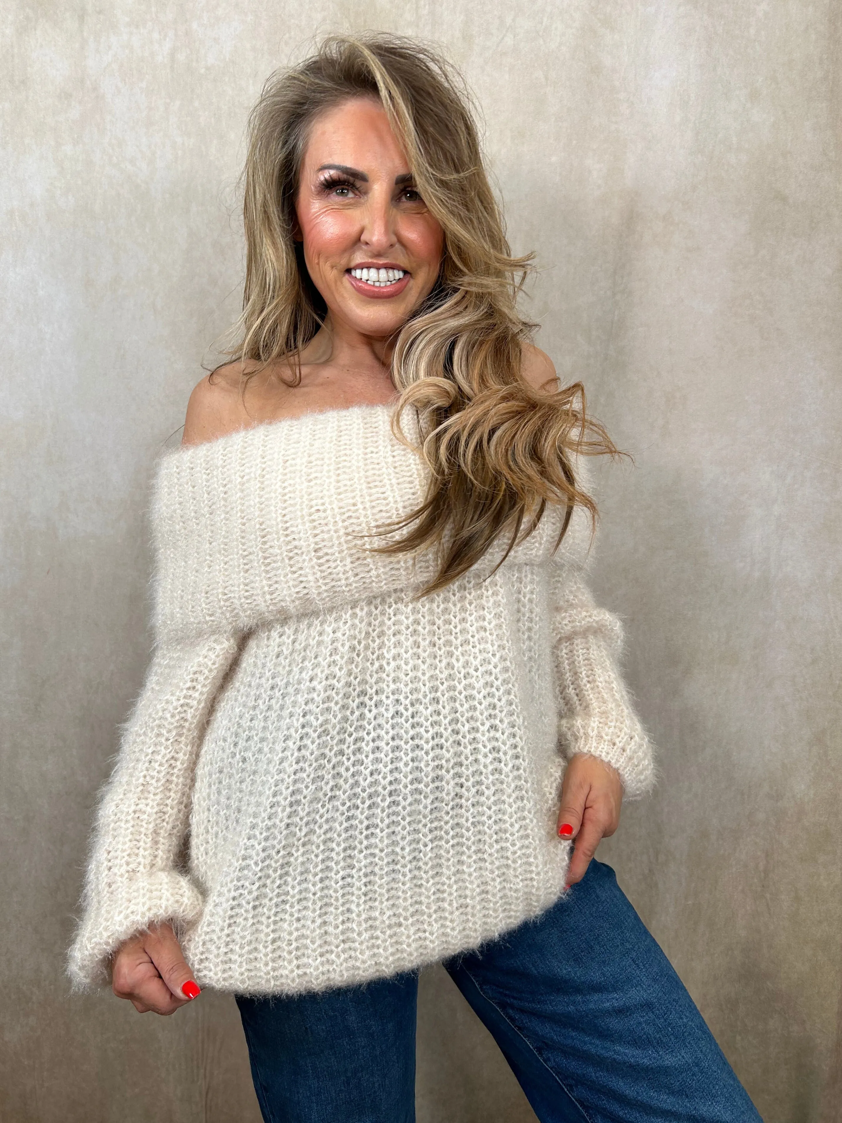 Olivia Off the Shoulder Jumper